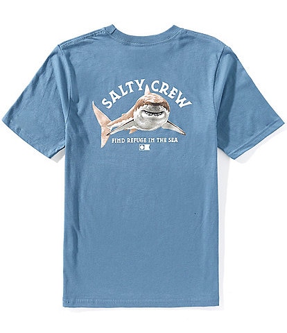 Salty Crew Big Boys Short Sleeve Lurking Graphic T-Shirt