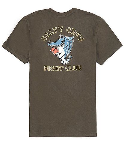 Salty Crew Fight Club Short Sleeve Classic Graphic T-Shirt