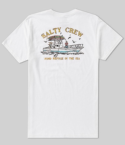 Salty Crew Fish On Short Sleeve Graphic T-Shirt