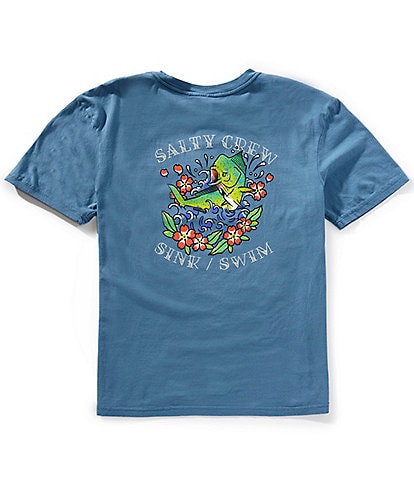 Salty Crew Hopper Vintage Short Sleeve Graphic T-Shirt