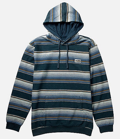 Salty Crew Long Sleeve Crewser Yarn-Dyed Stripe Knit Hoodie