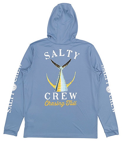 Salty Crew Long Sleeve Tailed Hooded Sweatshirt
