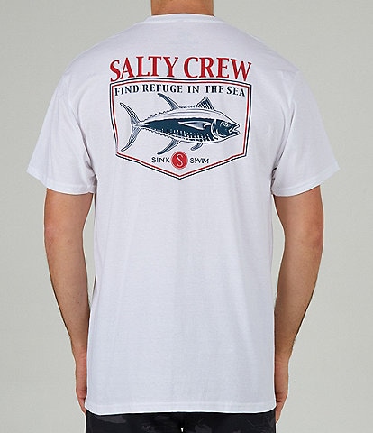 Salty Crew Short Sleeve Angler T-Shirt
