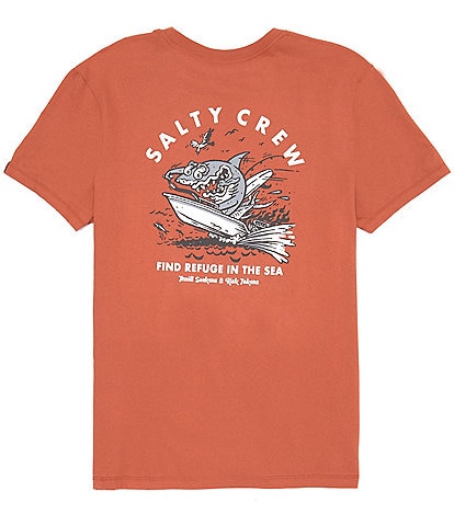 Salty Crew Short Sleeve Hot Rod Shark Graphic T-Shirt