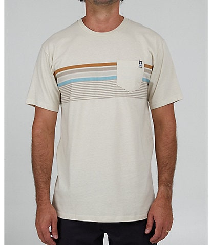 Salty Crew Short Sleeve Lineup Stripe Premium T-Shirt