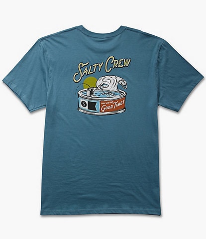 Salty Crew Short Sleeve Tuna Can Graphic T-Shirt