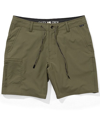 Salty Crew Transom Tech Hybrid 19#double; Outseam Shorts