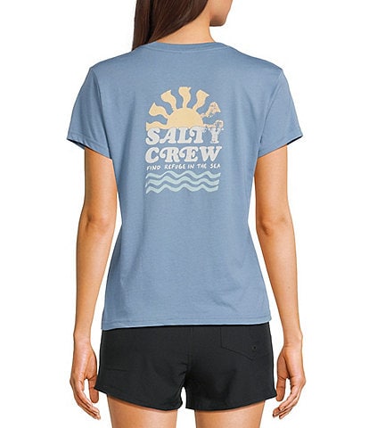 Salty Crew West Bound Cap Sleeve Modern T-Shirt
