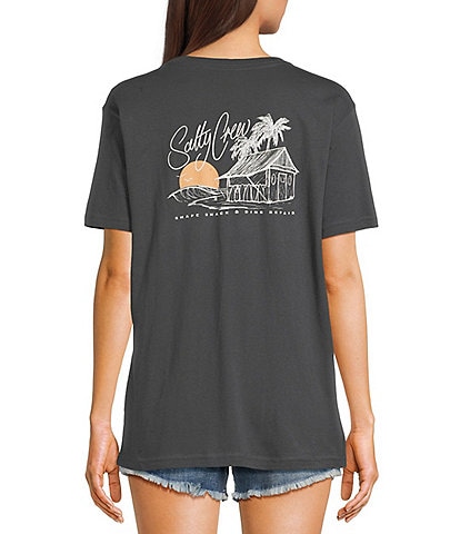 Salty Shape Shack Boyfriend T-Shirt