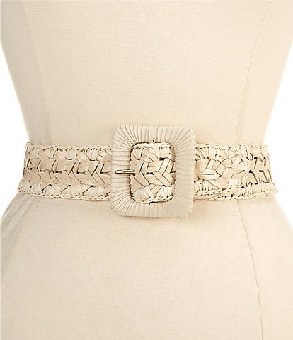 Sam Edelman 1.75#double; Braided Leather Belt