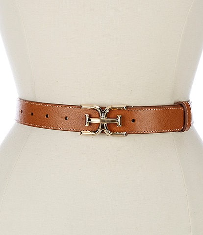 Sam Edelman 30mm Contrast Edge Stitch Belt