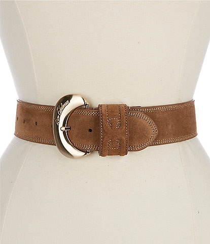 Sam Edelman 45mm Organic Buckle Wide Loop Belt