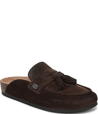 Sam Edelman Astrid Suede Tassel Detail Mules