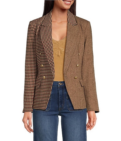 Sam Edelman Collared Long Sleeve Button Down Blazer