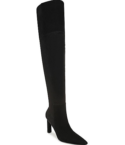 Sam Edelman Corine Suede Pointed Toe Over the Knee Boots