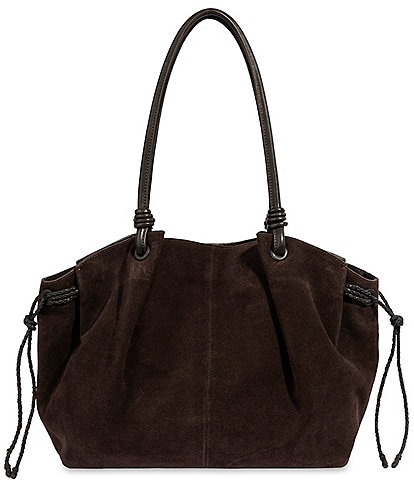 Sam Edelman Gigi Suede Drawstring Tote Bag
