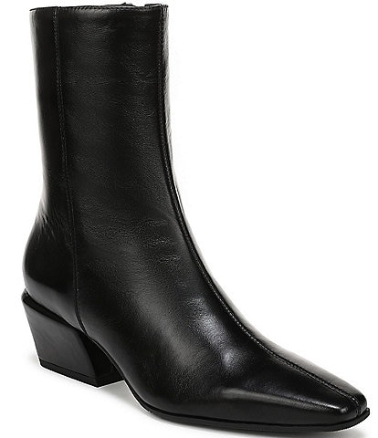Sam Edelman Harmony Leather Snip Toe Dress Booties