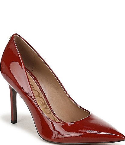 Sam Edelman Hazel Patent Leather Pointed Toe Pumps