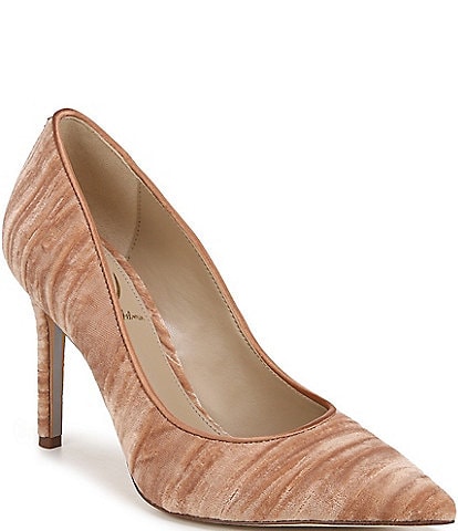 Sam Edelman Hazel Pleated Velvet Pumps