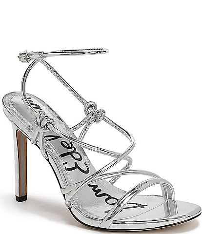 Sam Edelman Isadora Patent Strappy Ankle Strap Dress Sandals