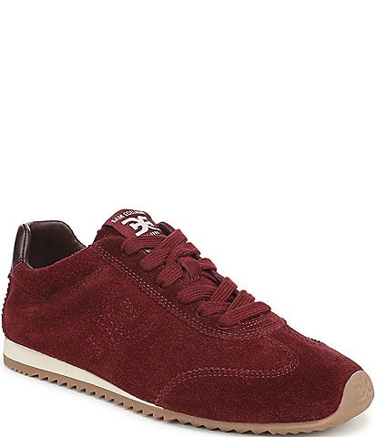 Sam Edelman Isella Suede Logo Lace Up Sneakers