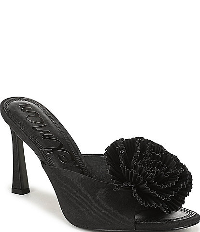 Sam Edelman Iva Flore Moire Dress Slide Sandals