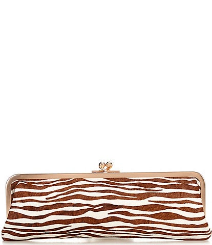 Sam Edelman Kiki Zebra Kisslock Frame Shoulder Bag