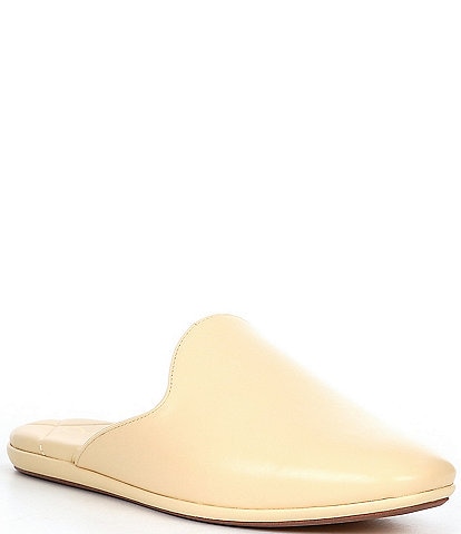 Sam Edelman Kylar Leather Quilted Footbed Slip-On Mules