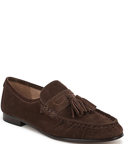 Sam Edelman Lana Suede Tassel Loafers