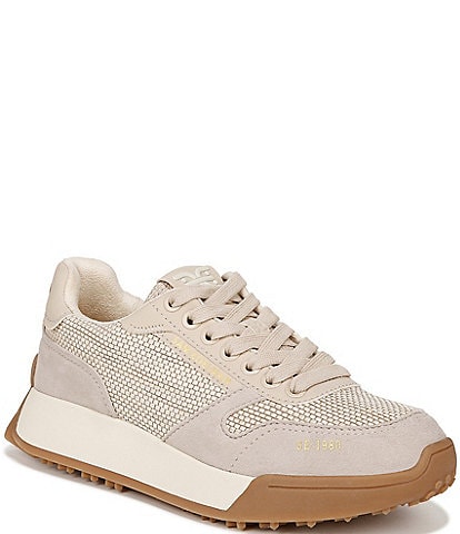 Sam Edelman Layla Suede and Weave Retro Sneakers