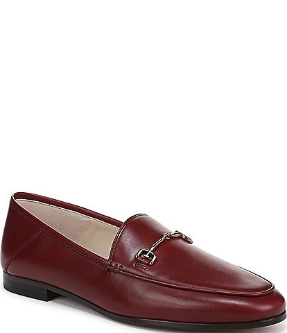 Sam Edelman Loraine Leather Bit Buckle Flat Loafers