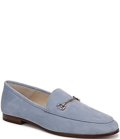 Sam Edelman Loraine Suede Bit Buckle Loafers