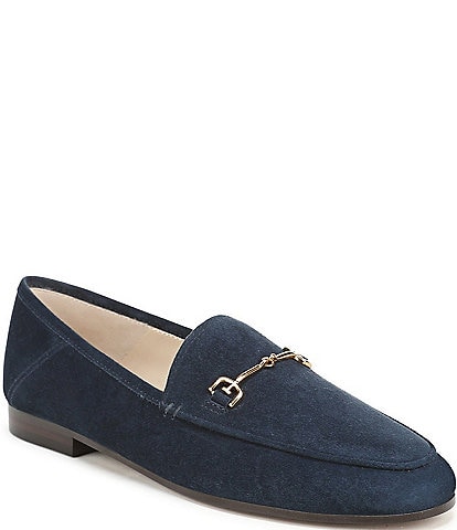 Sam Edelman Loraine Suede Bit Buckle Loafers