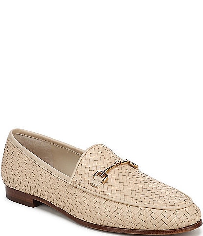 Sam Edelman Loraine Woven Bit Buckle Loafers