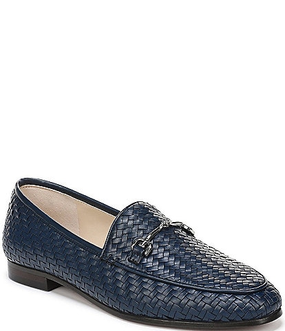 Sam Edelman Loraine Woven Bit Buckle Loafers