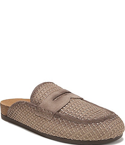 Sam Edelman Men's Peter Leather Combo Woven Clog