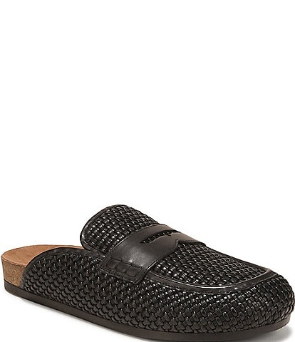 Sam Edelman Men's Peter Leather Woven Clog