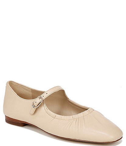 Sam Edelman Micah Leather Mary Jane Ballet Flats