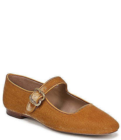 Sam Edelman Michaela Velvet Mary Jane Flats