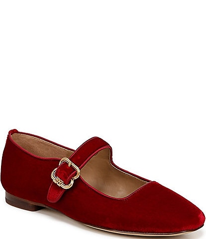 Sam Edelman Michaela Velvet Mary Jane Flats