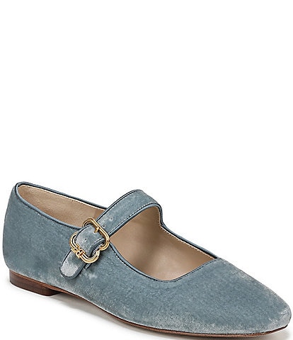 Sam Edelman Michaela Velvet Mary Jane Flats