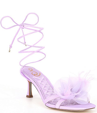 Sam Edelman Pammie Strappy Floral Detail Dress Sandals