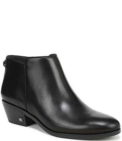 Sam Edelman Petty Leather Ankle Booties