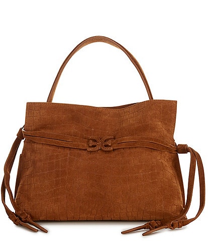 Sam Edelman Poppy Suede Small Drawstring Tote Bag