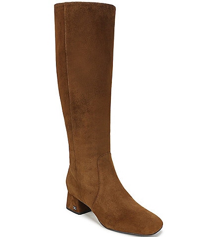 Sam Edelman Porter Suede Square Toe Tall Dress Boots