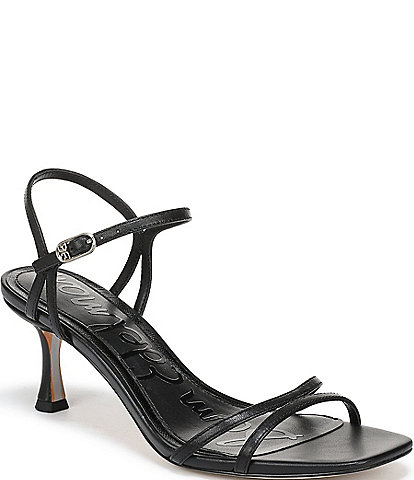 Sam Edelman Presley Leather Strappy Dress Sandals