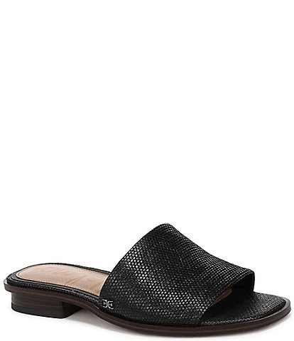 Sam Edelman Sabrina Raffia Slide Sandals
