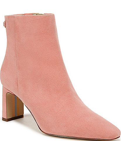 Sam Edelman Saige Suede Point Toe Dress Booties