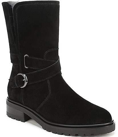 Sam Edelman Sophi Suede Faux Fur Lined Booties