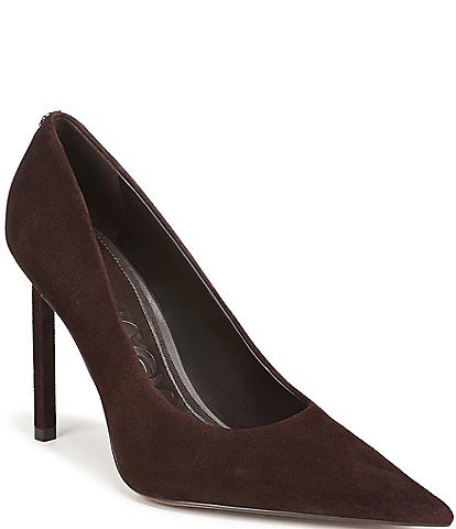 Sam Edelman Talula Suede Pointed Toe Stiletto Pumps